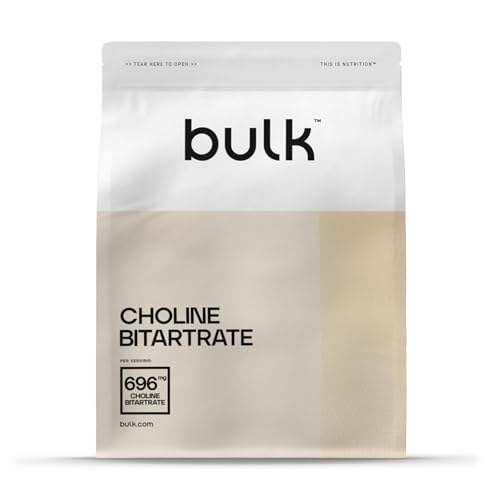 Bulk Cholin Bitartrat Pulver, 500 g, 714 Portionen, Verpackung Kann Variieren