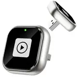 Wireless CarPlay Adapter & Android Auto, Plug und Play, Sie Wired Android Auto/Carplay in Wireless, Superschnelle und Stabil, Typ-C/USB Wireless Adapter Kompatibel mit Android & iOS Phone
