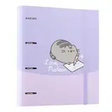 Grupo Erik Ringordner A4 Schmal 4 Ringe - Ordner A4 Schmal Premium Pusheen Fanartikel Aktenordner 4 Ringe - A4 Ordner A4 Schmal - Ringbuch A4 Aktenordner A4 Büro Zubehör Schul Zubehör