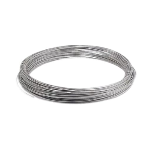 TA1 Titandraht, Länge 1 m, leicht zu schneidender Titandraht for Metallarbeiten for Laborinstrumente, 1 Stück(0.3mmx1m)