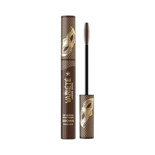 Eveline Cosmetics Variété Mascara Braun Wimperntusche für Volumen und Verlängerung