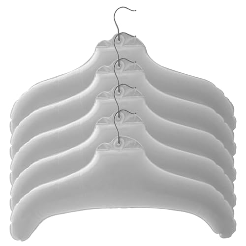 5pcs aufblasbare Kleiderbügel, wasserdicht