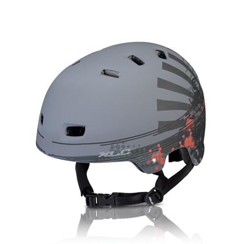 XLC Urban Helm BH-C22, Grau, 53-59 cm