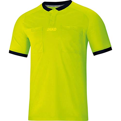 JAKO Herren Fußballtrikots Ka Schiedsrichter Trikot KA, lemon, L, 4271