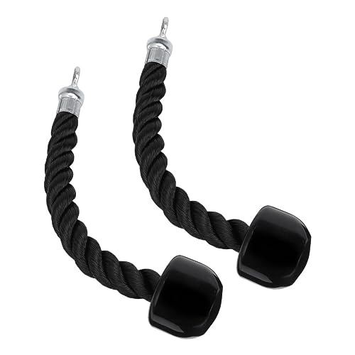 Supvox 2 Stück Einseitiges Spannseil Handgelenkmanschetten Fitnessstudio Kabel-knöchelriemen Für Das Fitnessstudio Seile Angehen Fitnessgurte Black Seilkörper Aus Hochfestem Nylonfilament