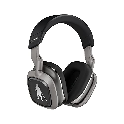 Logitech G Astro A30 Lightspeed Kabelloses Gaming Headset für Xbox- Bluetooth, 2,4Ghz, Eingebautes und abnehmbares Mikrofon, USB-C, 3,5mm, für Xbox Serie X|S, Switch, PC - The Mandalorian Edition