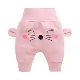 biJerou Neugeborene Baby Mädchen Hosen Frühling und 1 2 Unisex Baby Kleinkind Knieschützer Lange Hosen Jogginghose Herrn (F, 73)