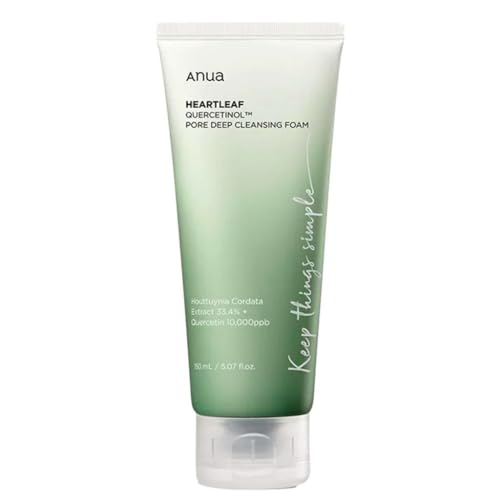 [Anua] Heartleaf Quercetinol Pore Deep Ceanseing Foam 150ml