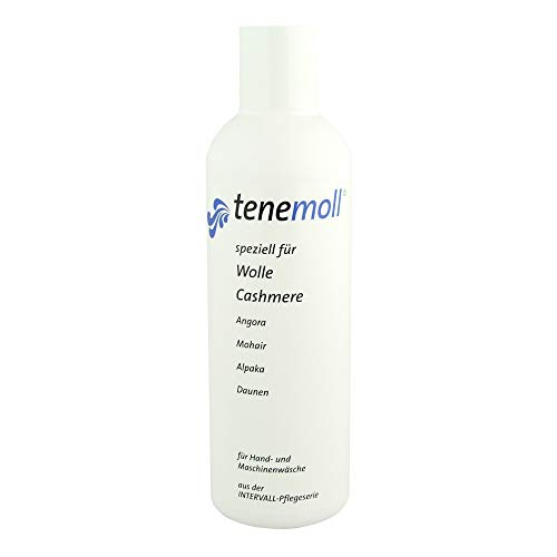 Wollwaschmittel Konzentrat Tenemoll flüssig - Universal Wolle Waschmittel für Hand- und Maschinenwäsche - Flüssigwaschmittel 240 ml