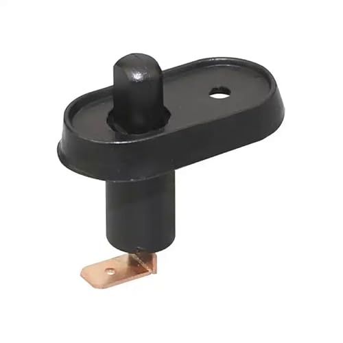 Universal KFZ-Taster, 20A 12V EIN-AUS Taster, Tür, Motorhaube, Kofferraum, Alarm, Öffner, mit Gummikappe, ASW-18