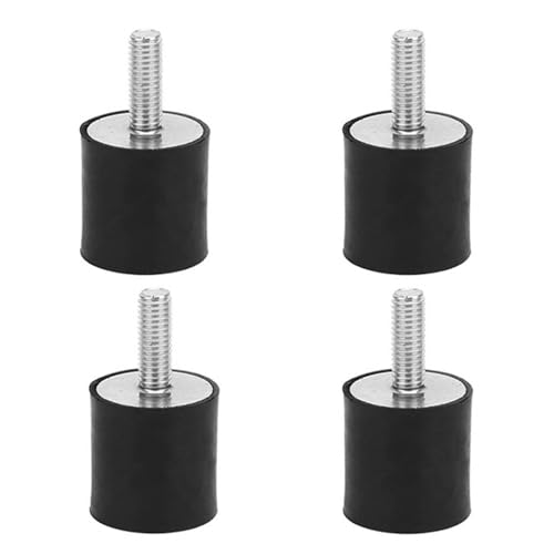 Gummipuffer M8, Anti Vibration Silentblock, Halterungen Schwingungsdämpfer, Gummihalterungen, Gummilager Stoßdämpfer, Gummidämpfer, M8 Gummilager, Gummifüße Anti Vibrations Isolator, M8 x 23, 30x30mm