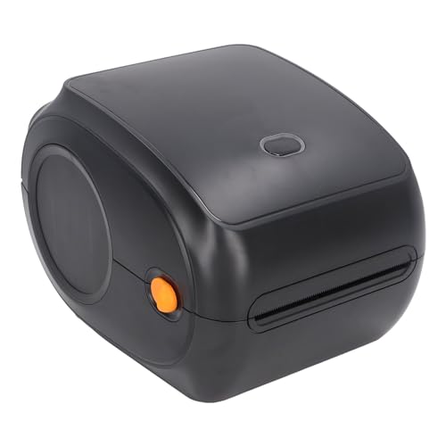 Jectse Etikettendrucker, USB-Anschluss, Mehrere Etikettengrößen Unterstützt AC100–240 V, Hochgeschwindigkeits-Versandetikettendrucker für Kurierunternehmen (EU-Stecker)