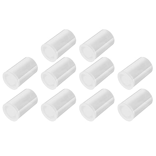 Filmdosen,10 Stück 33 mm Lead Home Filmdosen aus Kunststoff Plastikkanister für Wissenschaft Kunststofffolie Kanister Kamera Film Kanister Weiß