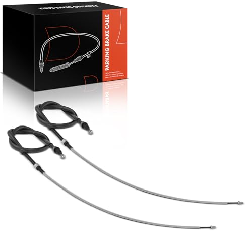 Frankberg 2X Handbremsseile Hinten Kompatibel mit A3 8P1 1.2L-3.2L 2003-2012 Handbremsseil Altea 5P1 1.2L-2.0L 2004-2023 Leon 1P1 1.2L-2.0L 2005-2012 Replace# 1K0609721BE