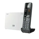 Gigaset Comfort 520A IP Base - DECT-Basis-Station mit Telefon und Anrufbeantworter, bis zu 6 Mobilteile, VoIP, Zugriff auf Google & Office 365-Kontakte [Kompatibel in DE, IT, FR, NL, BE, Che, AUT]