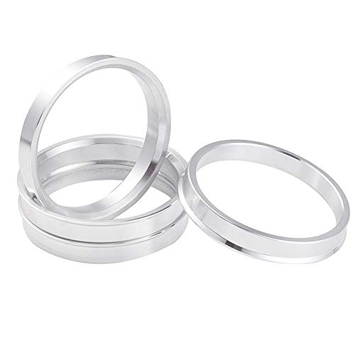 Zentrierringe Felgen,Felgen Zentrierring 4pcs Auto-Rad-Spacer-Mittelstück Ring 67,1/56,1 67,1/56,6 67,1/66,6 auf Ihr Fit Autozentrum Bore(67.1 64.1)