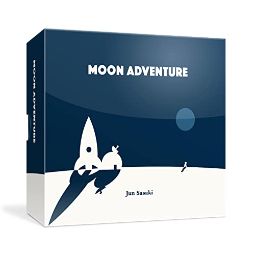 Oink Games "Moon Adventure Adventure Game • Ideal On-The-Go Travel or Party Game for 2-5 Players • 10 Years Old +