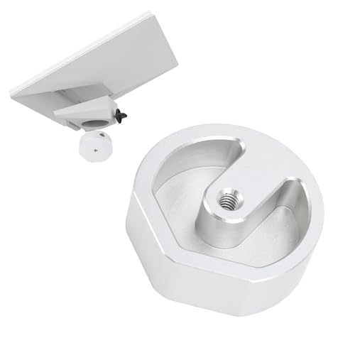 Starlink Mini Stativ -Mount -Adapter, Starlink Mini Stativ -Ständer Accessoires, Aluminium -Legierungsadapter für RV -Anhänger Yacht Campingfahrzeug (SILVER)