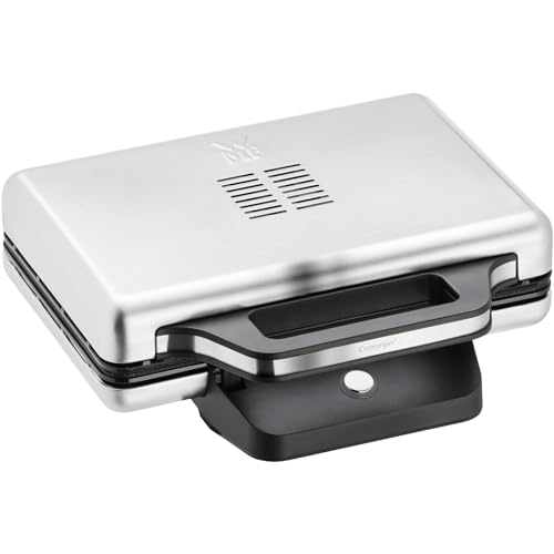 WMF Lono Sandwich Maker, Sandwichtoaster, für 2 Standard- oder XXL-Toasts, 2-stufige Höhenanpassung für mehr Füllung, matt edelstahl