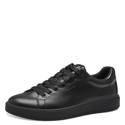 Tamaris Damen Sneaker Vegan; Black/Black, EU 41