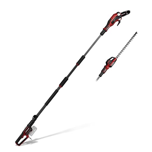Einhell Professional Akku-Multifunktionswerkzeug GP-HC 18/5020 Li T BL-Solo Power X-Change (18 V, Brushless, 50 cm Heckenschere, 18 cm Hochentaster, Teleskopstiel, ohne Akku)