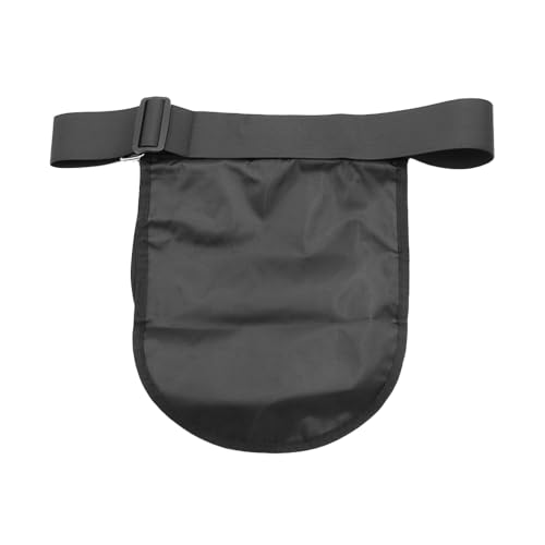CENPEK Diskustasche und Kugelstoß-Tragetasche mit 2 Taschen, verstellbarem Schultergurt – Sportzubehör für Schullaufausrüstung, Schwarz