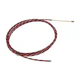 OSALADI Elektriker-einfädelgerät 10 M Kabel-drahtzieher Drahteinfädler Bau-handwerkzeug Stahldrahtzieher
