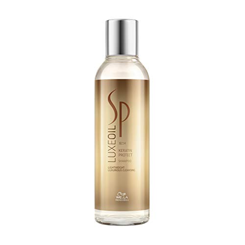 WELLA SP System Professional Luxeoil Keratin Protect Shampoo, 1er Pack, (1x 200 ml)