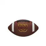 WILSON GST SpeedSkin Fußball, Braun, Peewee Gr