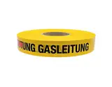 Bemango Trassenwarnband Achtung Gasleitung 250m Breite 40mm