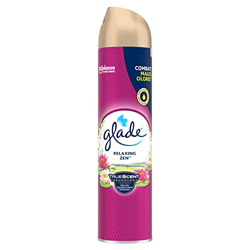 Glade Duftspray für langanhaltende Frische in allen Räumen, Lufterfrischer Spray, Relaxing Zen, 1er Pack (1 x 300 ml)