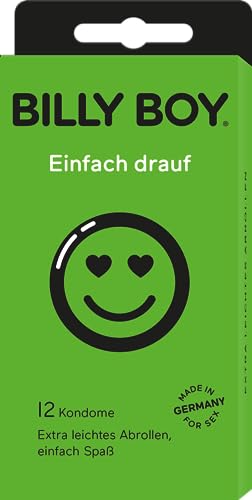 Billy Boy Einfach Drauf, Kondome, Konturiert, Extra Leichtes Abrollen, 12 Stück