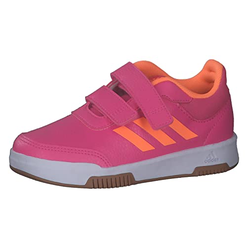 adidas Unisex Kinder Tensaur Hook And Loop Shoes, Magenta / Orange / Cloud White, 32