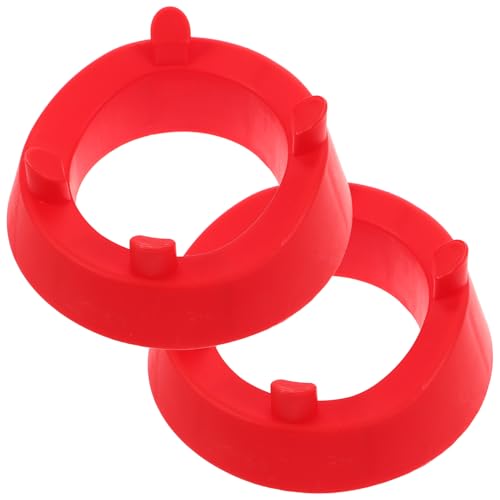 Gogogmee 2stücke Rugby Kicking Tee Mit Fixer Prong Fußballhalterung Für Erwachsene Und Mädchen Rote Rugby-ausrüstung Und Zubehör