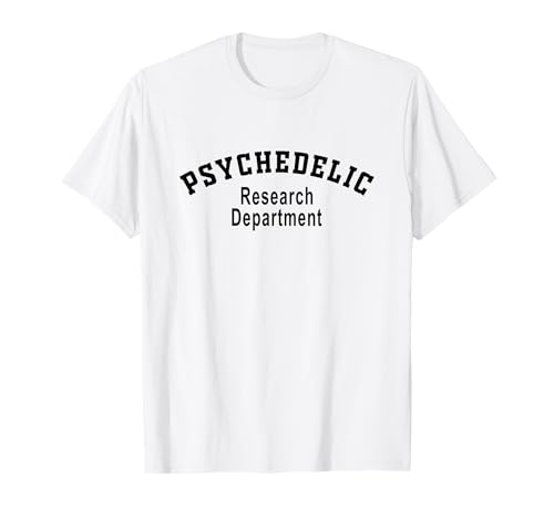 Psychedelische Forschungsabteilung | Lustiges Psychedelisches T-Shirt