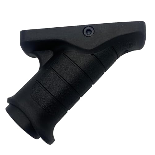 HOUSON Airsoft FrontGriff, Nylon Ergonomischer Griff Taktischer Griff Vertikaler Griff für 20mm Picatinny Schiene Montage (Y-J) Schwarz