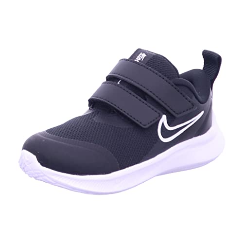 Nike Star Runner 3, Trainer, Schwarz Dunkelrauchgrau Weiß, 27 EU