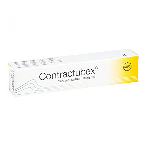 CONTRACTUBEX entzündungshemmende,reizlindernde Original-Gel-Tube,30g für Narben,Verbrennungen,Akne,chirurgische und Tätowierungsentfernung Ergebnis