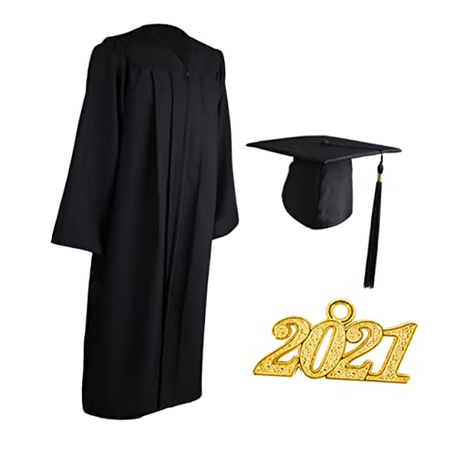 BESTYASH Erwachsene Abschlussgown Mit Quaste Graduation Set Für Hochschul Und Gymnasialabsolventen Bequeme Atmungsaktive Und Elegante Abschlusskleidung