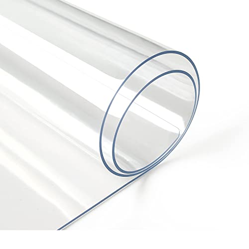 Deep Dream Transparente Schreibtischabdeckung, 1,5 mm, 91,4 x 152,4 cm, transparente Schreibtischmatte, Tischabdeckung, Tischschutz, rechteckig, Tischschutz für Esszimmertisch