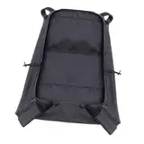 Milageto Unterer Korb für Kinderwagen, Kinderwagenkorb, tragbare Hänge-Organizer-Tasche, Netzzubehör-Organizer für Einkaufsreisen, Reisen, Camping, Schwarz