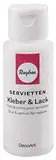 RAYHER - Hobby 38061000 - Kleber für Servietten. 59 ml Flasche, durchsichtig