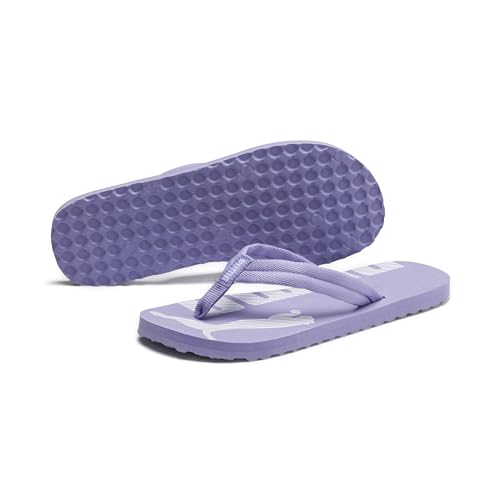 PUMA Unisex Epic Flip V2 Flip-Flops, Lila Sweet Lavender Puma White, 40.5 EU