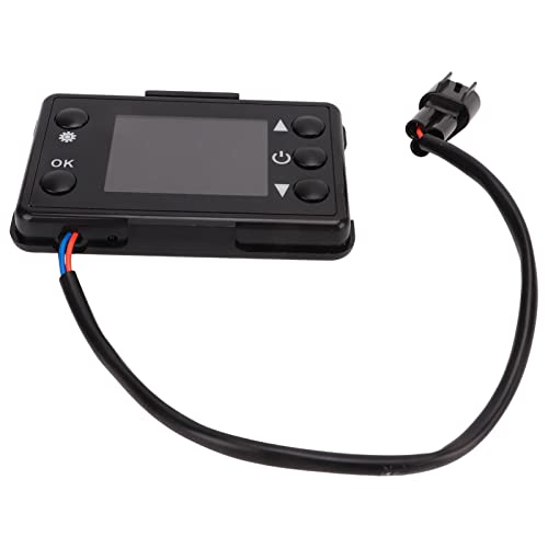 standheizung steuerung,Heizungsregler -Heizungsregler Heizungsteile -Standheizung LCD-Monitorschalter-Fernbedienungsset für Autos,Lastwagen,Fahrzeuge,Schiffe