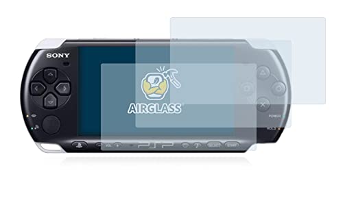 BROTECT Panzerglasfolie für Sony PSP 3000 (3 Stück) Schutzglas Schutzfolie [Extrem Kratzfest 9H, Anti-Fingerprint, Ultra-Transparent]