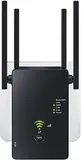 Aenxwa WLAN Repeater WLAN Verstärker 1200Mbit/s Dualband 2,4GHz+5GHz WiFi Booster mit Repeater/Router/Access Point Modus,4 Antenne,Einfache Einrichtung,WiFi Range Extender Mit LAN/WAN Port-A2