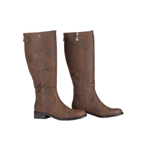 CHATTAWAK Damen 8melinachoco41 Kniehohe Stiefel, Schokoladenbraun, 41 EU