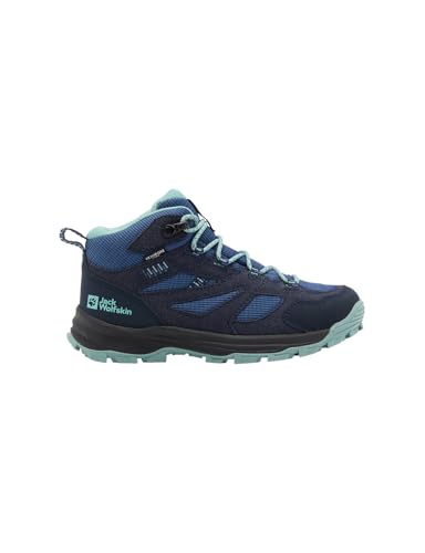 Jack Wolfskin Unisex Kinder Vojo Tour Texapore Mid Walking-Schuh, Night Blue, 38 EU