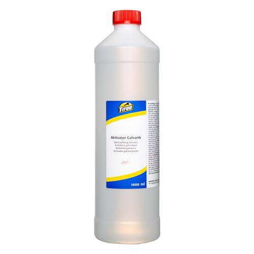 Aktivator Galvanik (1000 ml) – aktiviert Nickel, Aluminium, Edelstahl und Chrom für die Beschichtung im galvanischen Bad vor