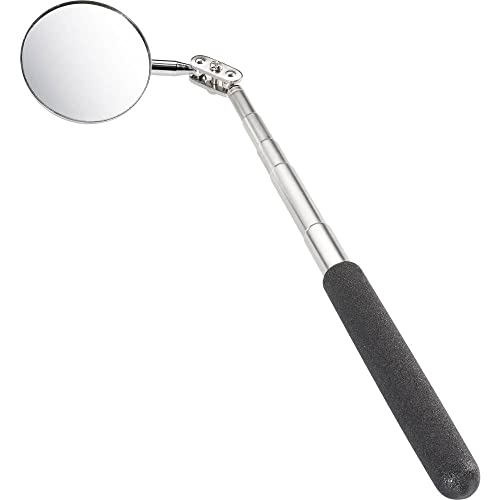 TOOLCRAFT 2299818 Inspektionsspiegel | ausziehbar 250-740 mm | Teleskopspiegel | | Kontrollspiegel | Mechaniker-Spiegel | Prüfspiegel | Werkstattbedarf
